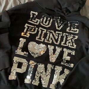 Sequins PINK Zip Up